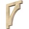 Ekena Millwork Westlake Block Rough Sawn Bracket, Douglas Fir, 4"W x 28"D x 36"H BKT04X28X36WTL05RDF - alternate 1